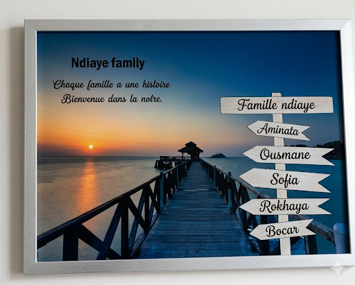 Tableau cadre Famille