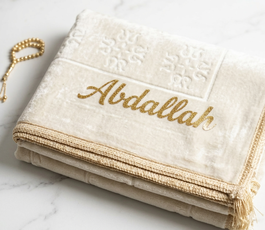 Tapis Prière Personnalisé